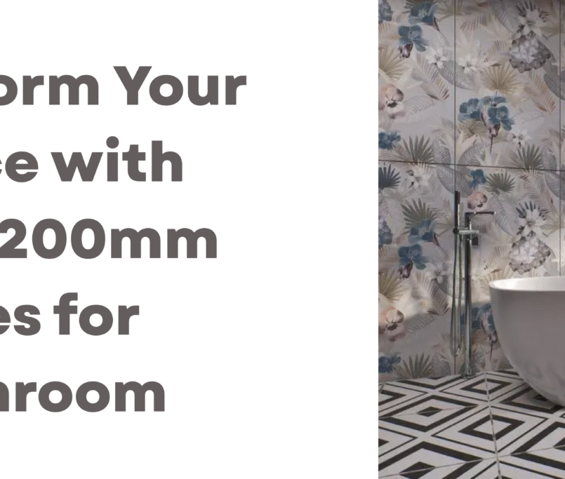 Transform Your Space with 600x1200mm Tiles for Bathroom: The Ultimate Guide