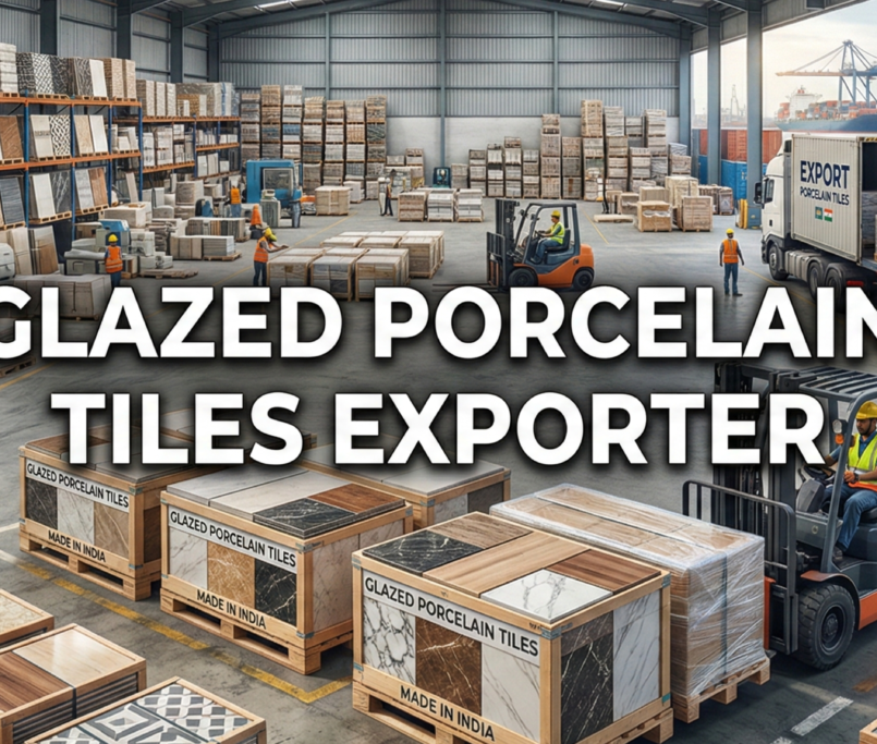 glazed porcelain tiles exporter